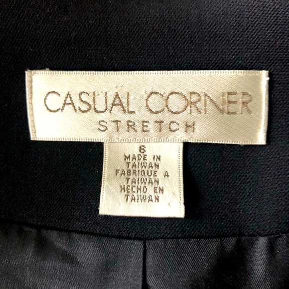 Casual Corner Ladies Black waist length size 8 dress jacket - Picture 5 of 5